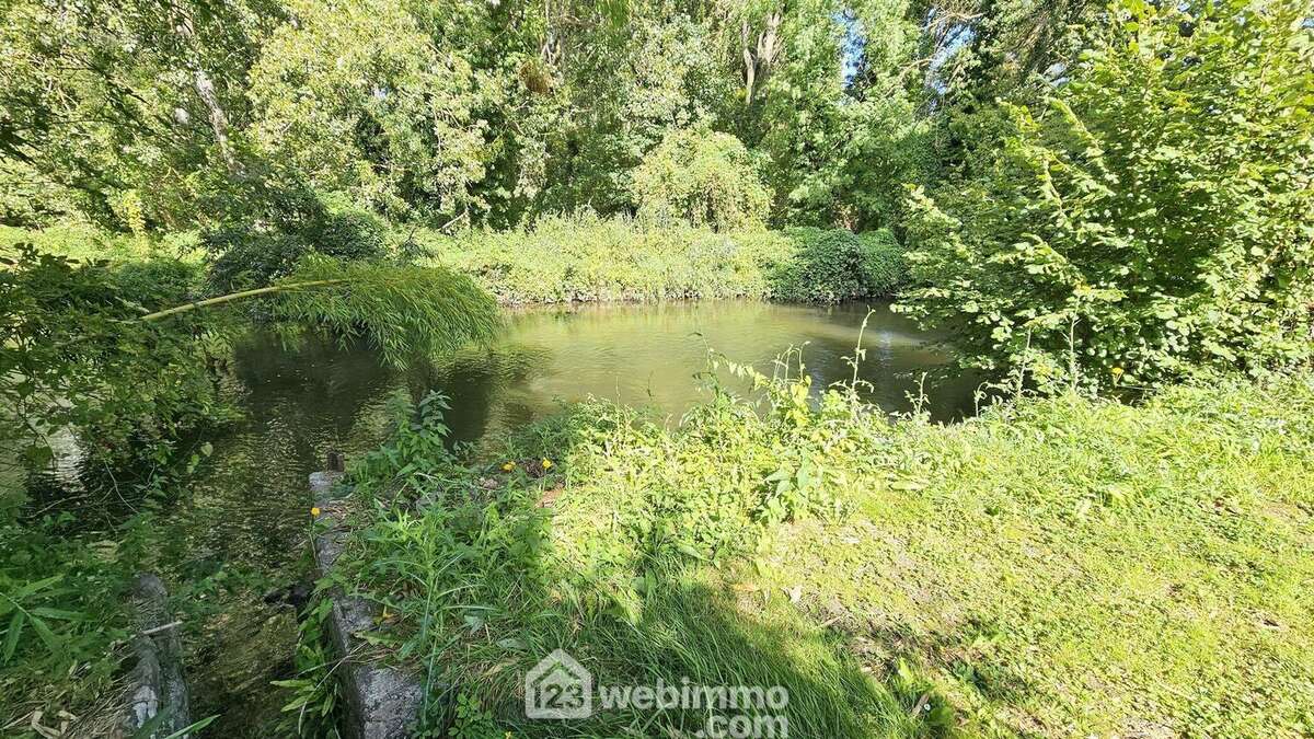 Au bord de l'Essonne mais très loin de la surface constructible! - Terrain à VAYRES-SUR-ESSONNE