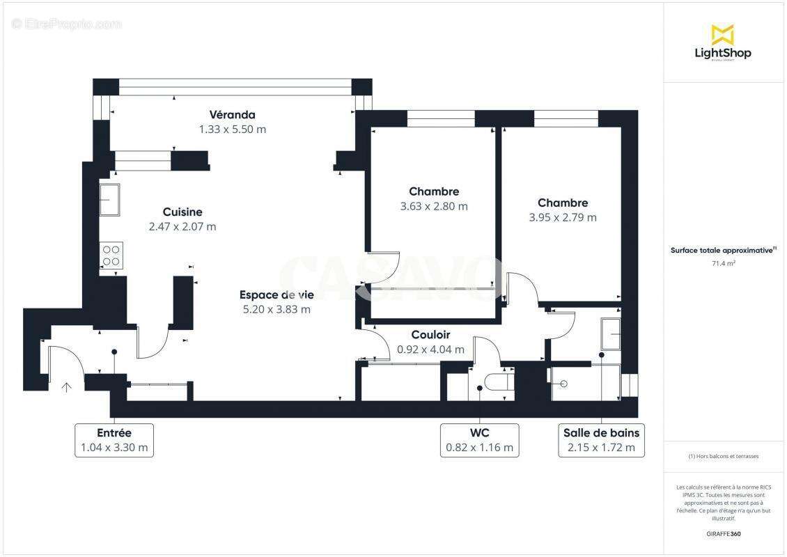 Appartement à SAINT-CLOUD