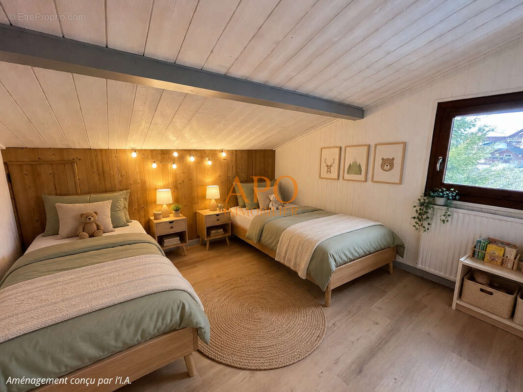 Chalet familial 209 m2 t7 + t2  a 2 pas du centre des carroz - photo 8