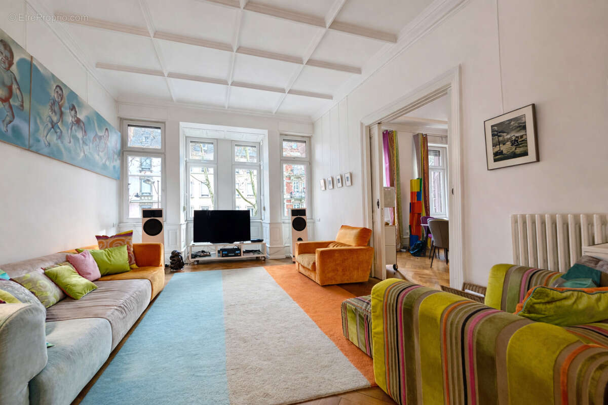 Salon - Séjour - Appartement à STRASBOURG