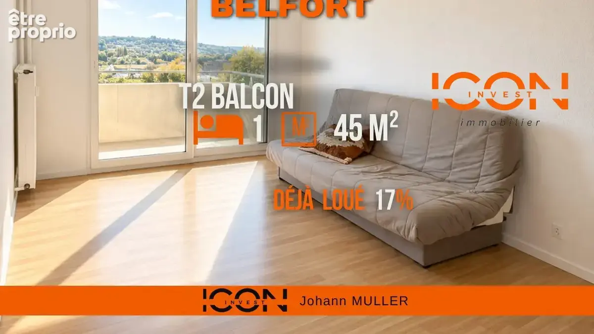 Photo Appartement à Belfort au prix de 24 900€