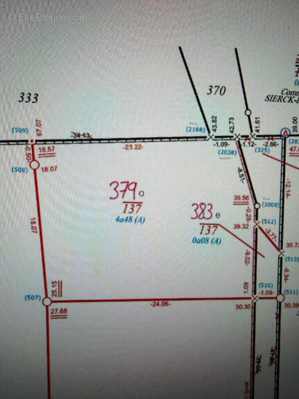 Terrain à SIERCK-LES-BAINS