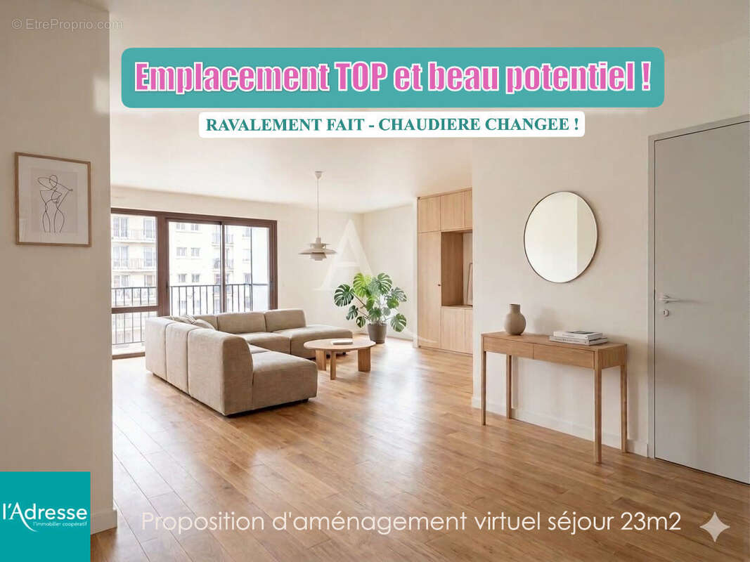 Appartement à CHARENTON-LE-PONT