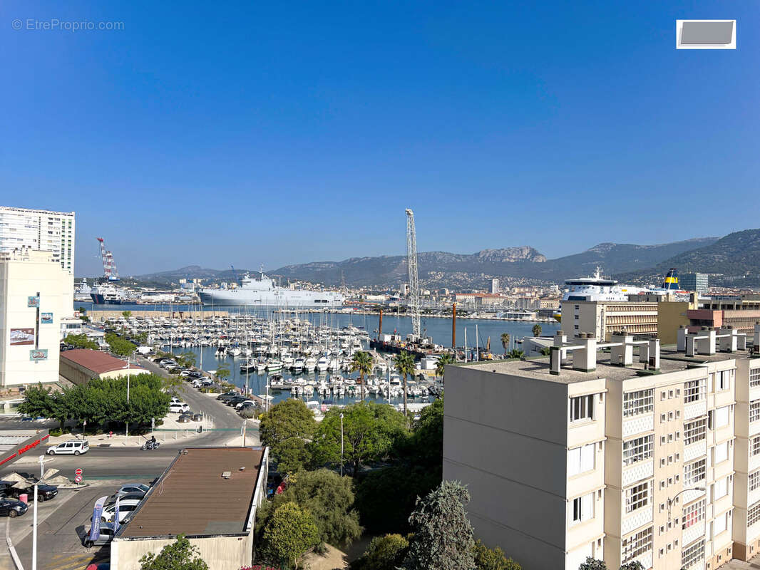 Toulon mourillon - port marchand - appartement 3 pieces - 2 chambres - balcon - photo 13