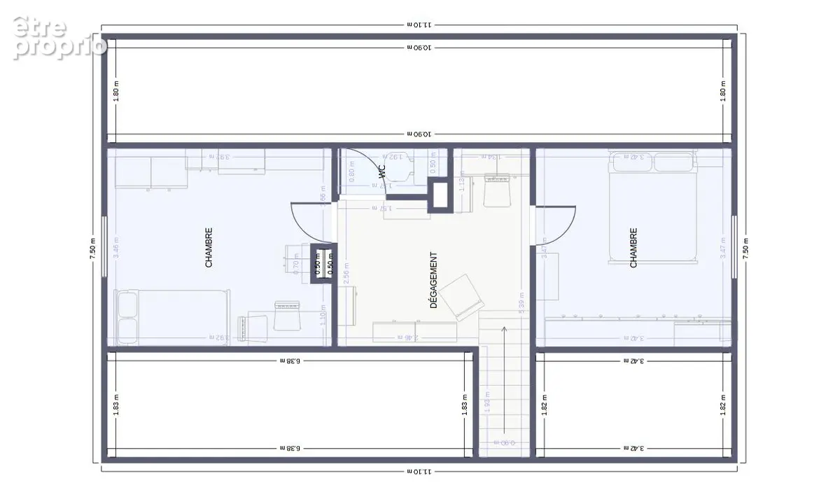 Cresserons ? Maison familiale de 107 m², 4 chambres, terrain d'environ 500 m²  - Réf PB14560 - photo 16