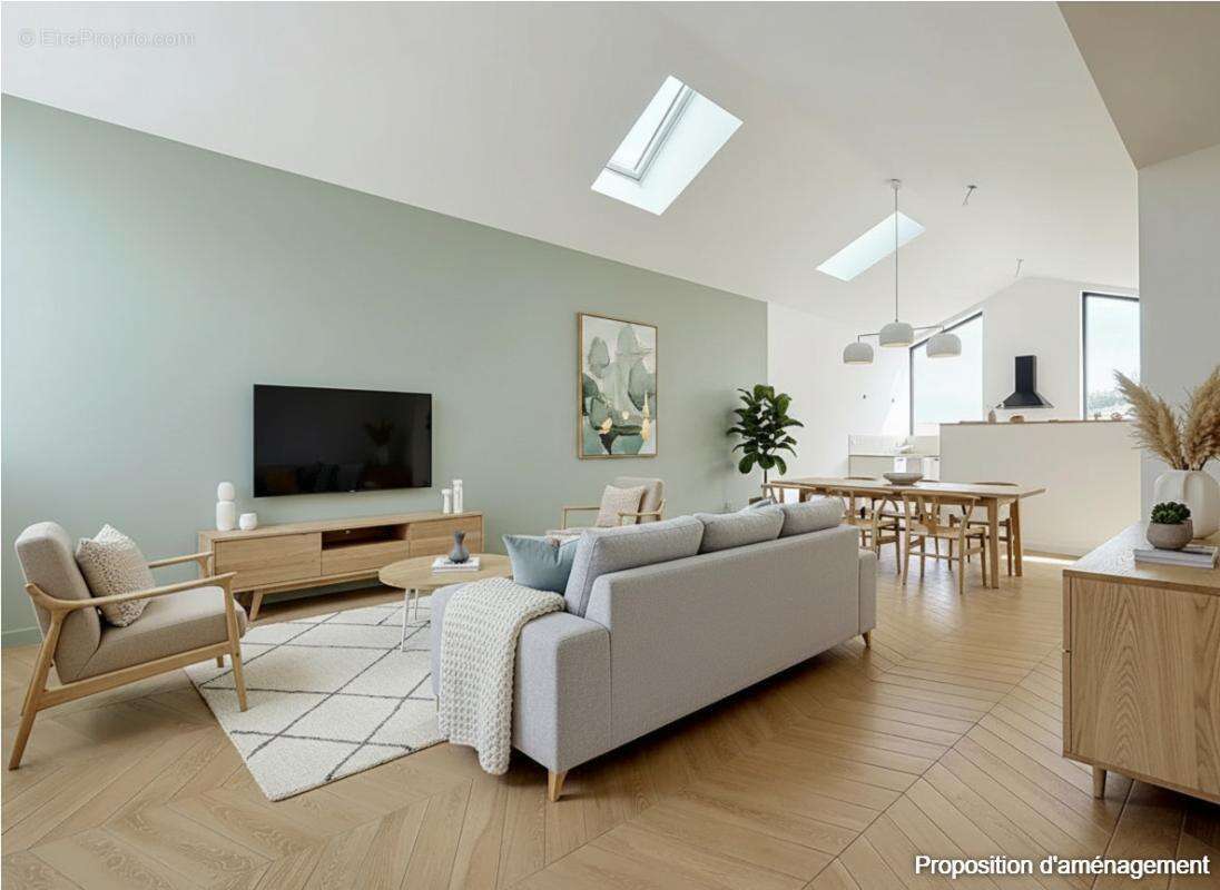 Maison de plain-pied, avec 4 ou 5 chambres, jardin - photo 4