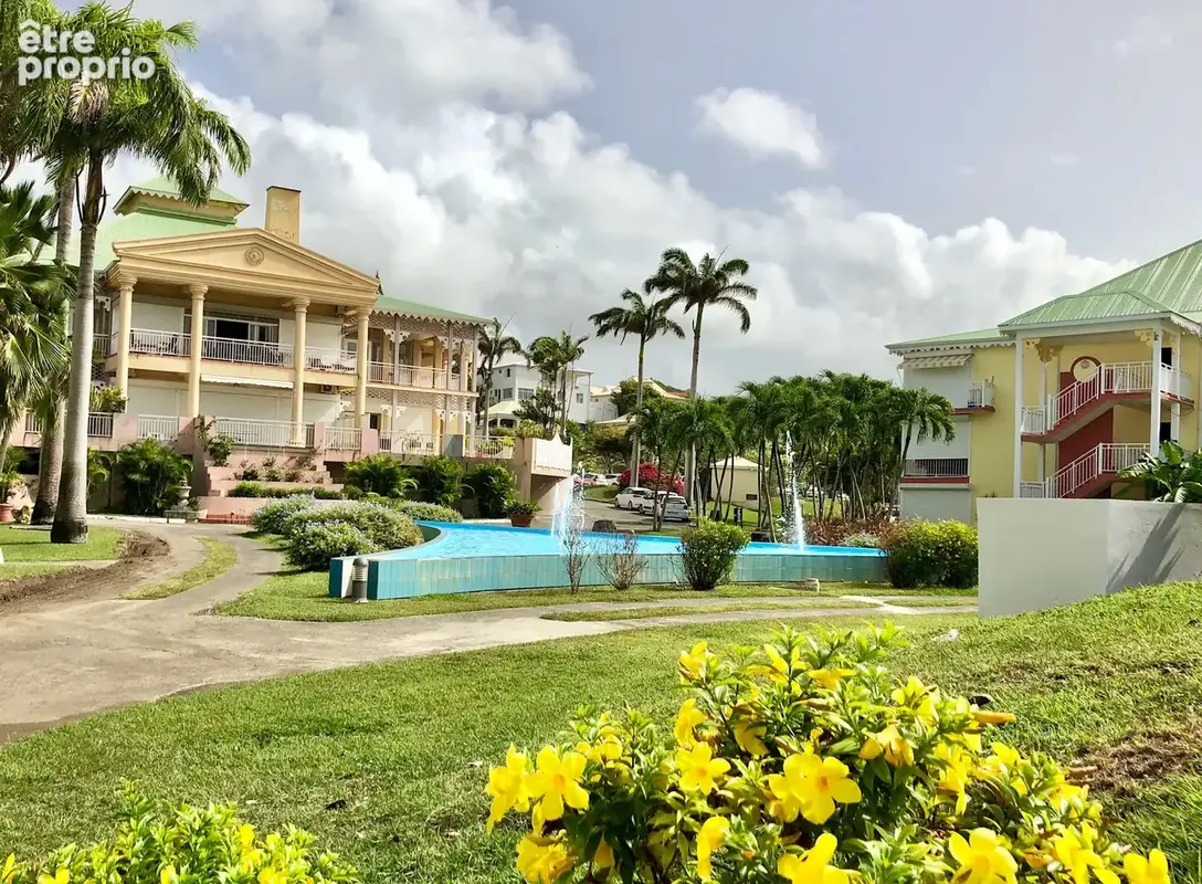 Anse des rochers : t2 etage de 29,15 m2 meuble acces plage et piscine - photo 14