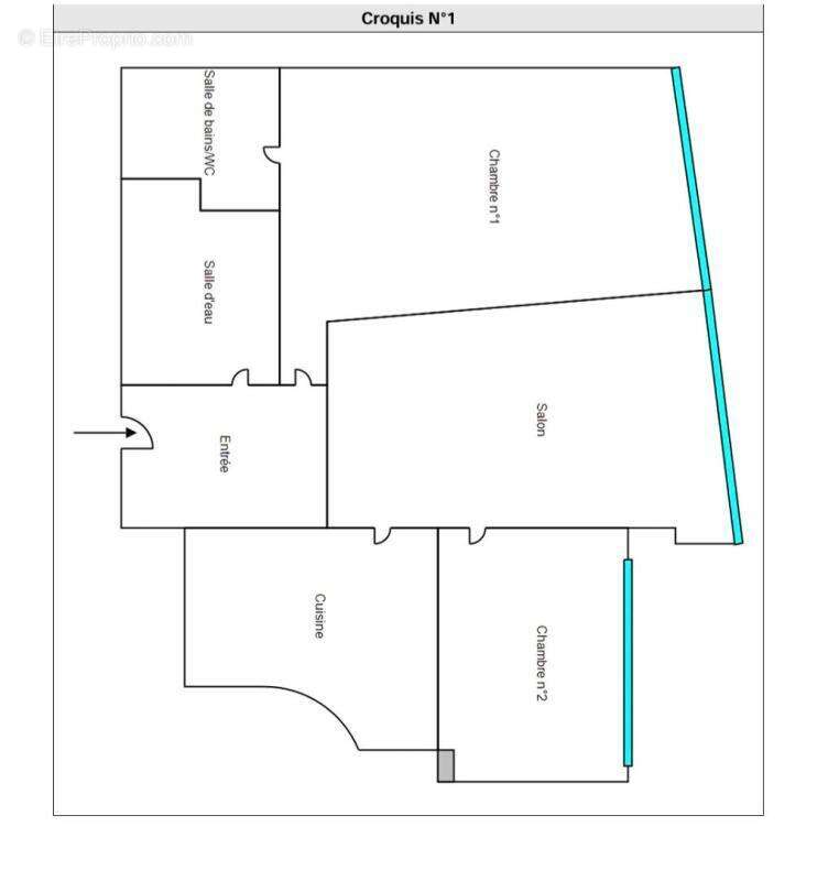 Appartement à PARIS-15E