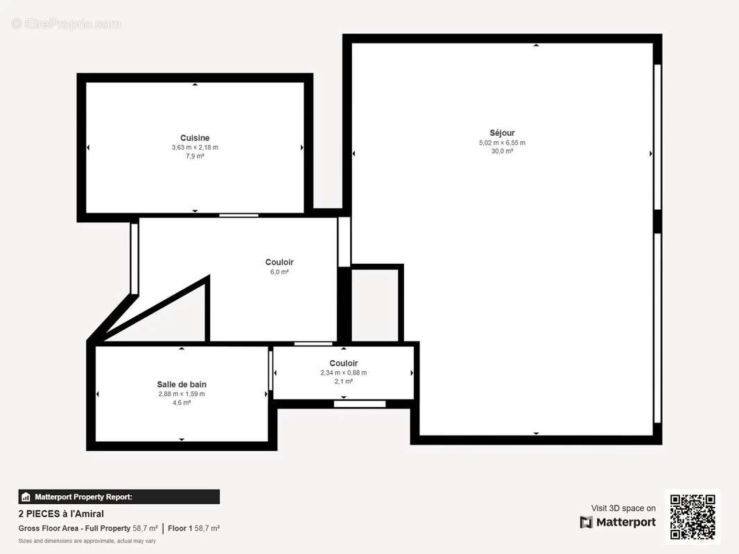 Appartement à VILLENEUVE-LOUBET