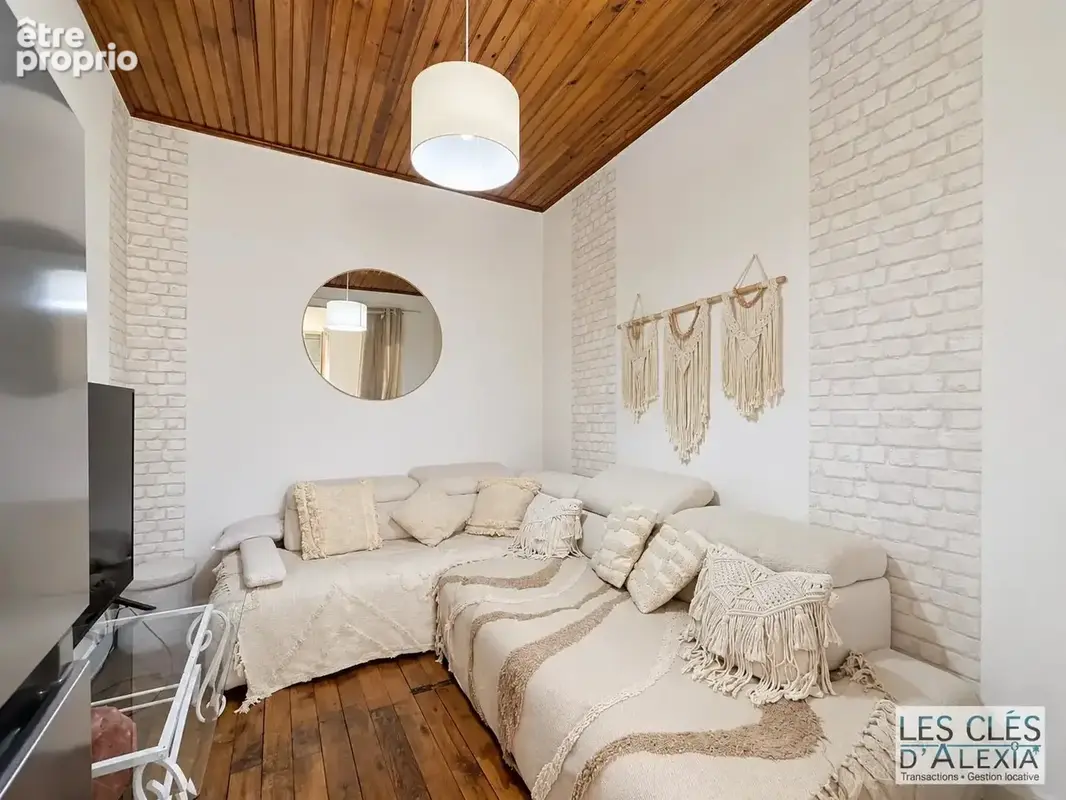 Villeurbanne – t3  de 62,36 m² - traversant avec vue dégagée - photo 5