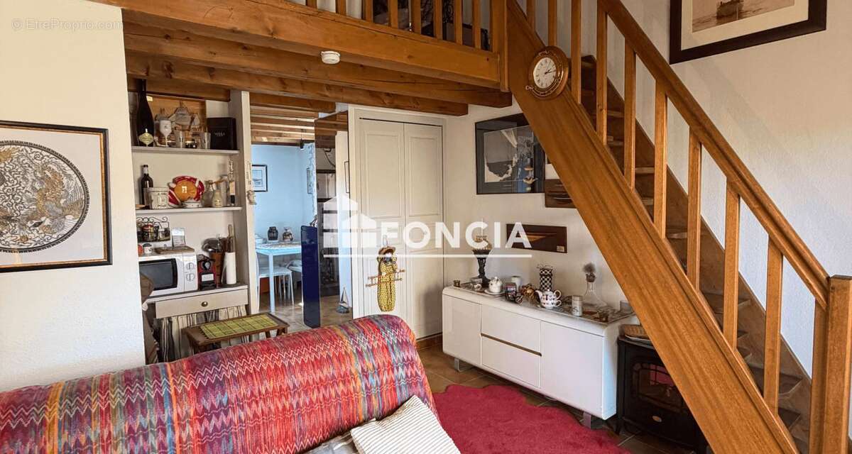 À vendre – studio avec mezzanine, terrasse, garage et parking – viager occupé - photo 6