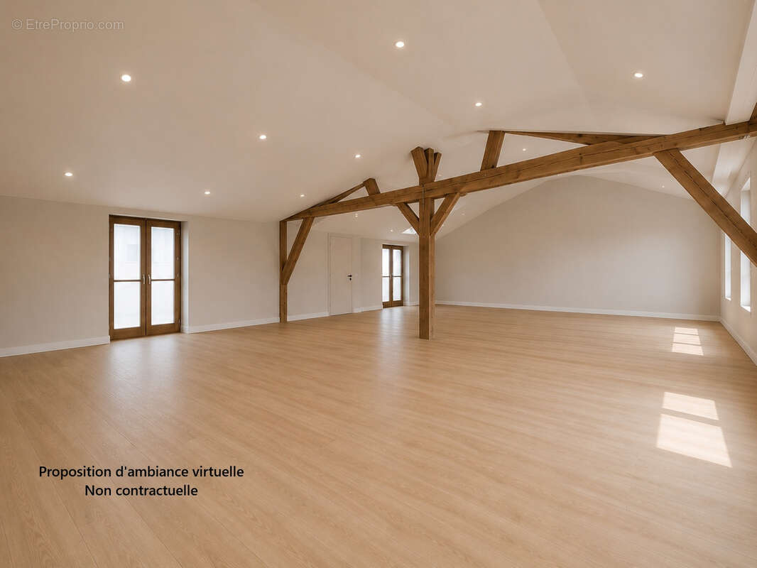 Maison de caractère à Saint-Memmie   Charme de l’ancien et beaux volumes 137 m2 + grenier 65 m2 (plaqué, isolé - photo 17