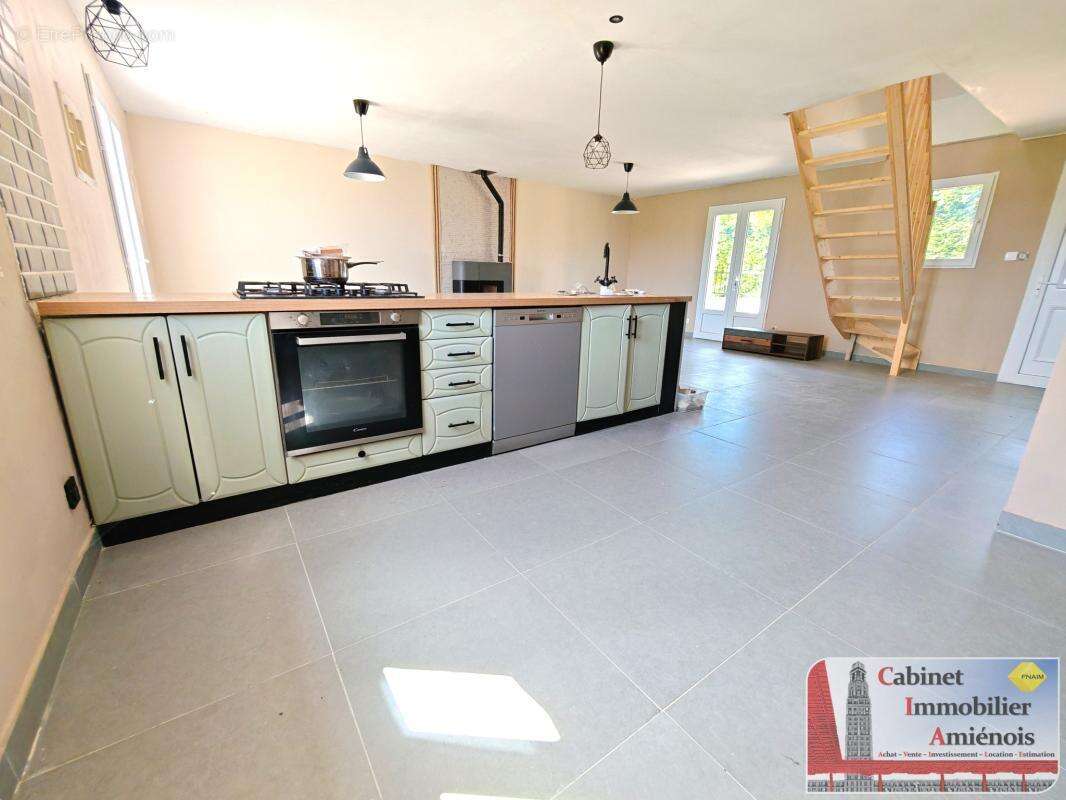 Flesselles : Pavillon individuel 110m2 avec 3 chambres et ja - photo 6