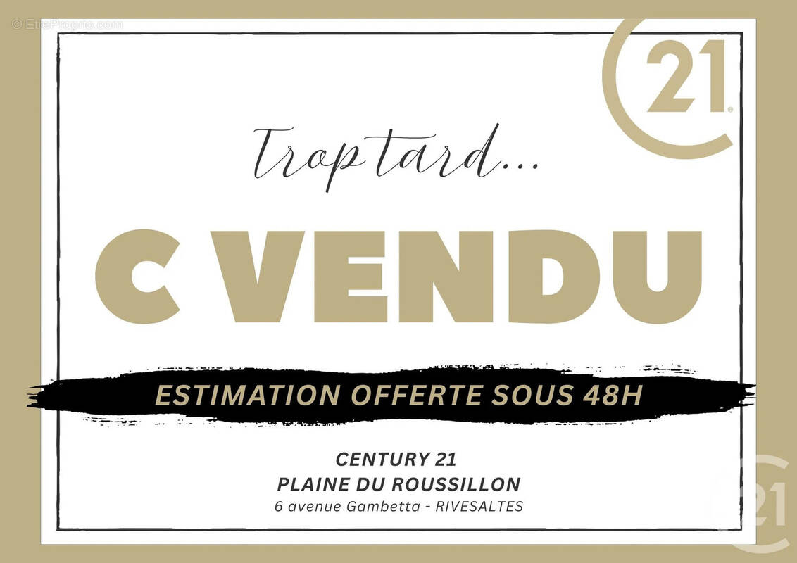 Appartement à RIVESALTES