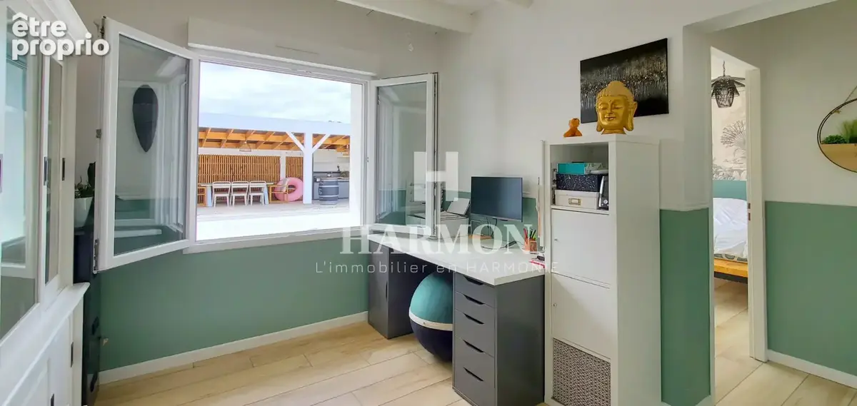 Maison 3 ch, bureau, piscine avec pool house et cuisine d'été - photo 7