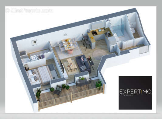 T2 Bis 50 m2 centre de Bagnères de Luchon - photo 6