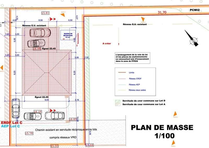 Terrain à LA ROQUETTE-SUR-SIAGNE