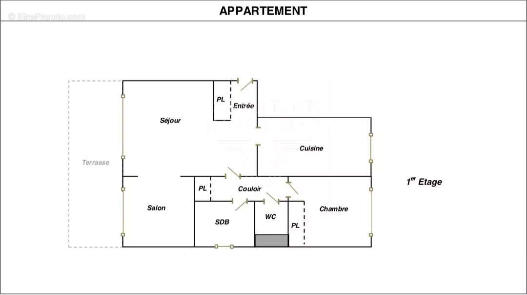 Appartement à DEAUVILLE