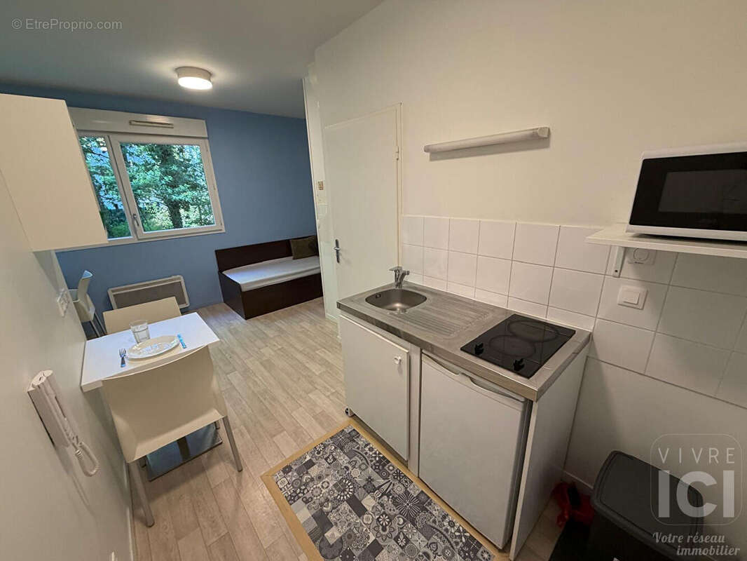 Appartement Nantes - Porte de la chapelle 1 pièce(s) 18.70 m2 - photo 3