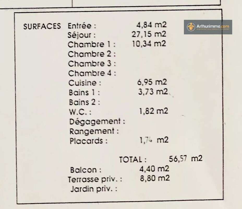 Appartement à PUTEAUX