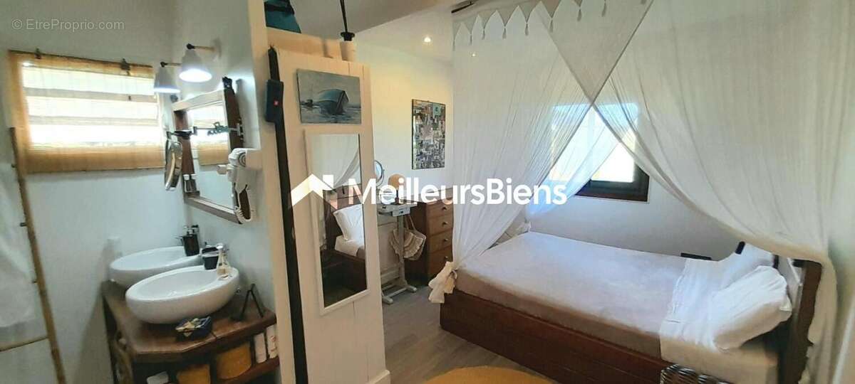 Villa en bois VUE MER avec 3 chambres, un bureau, piscine, jacuzzi - photo 7
