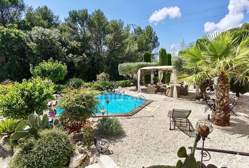 Maison à vendre Villa T6 de Plain-pied avec Piscine et grand terrain à 10mn d'Uzès - photo 12