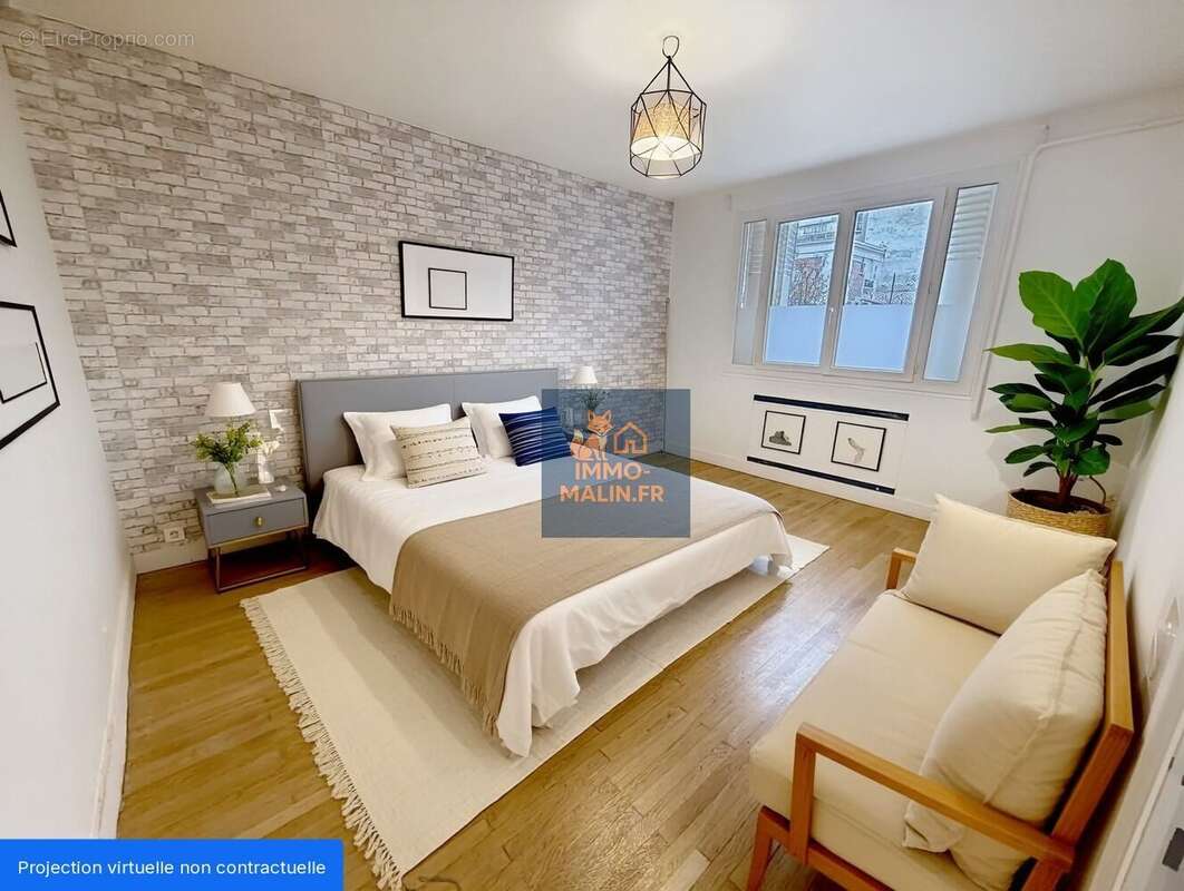 Chambre 3 - Appartement à SAINT-MANDE