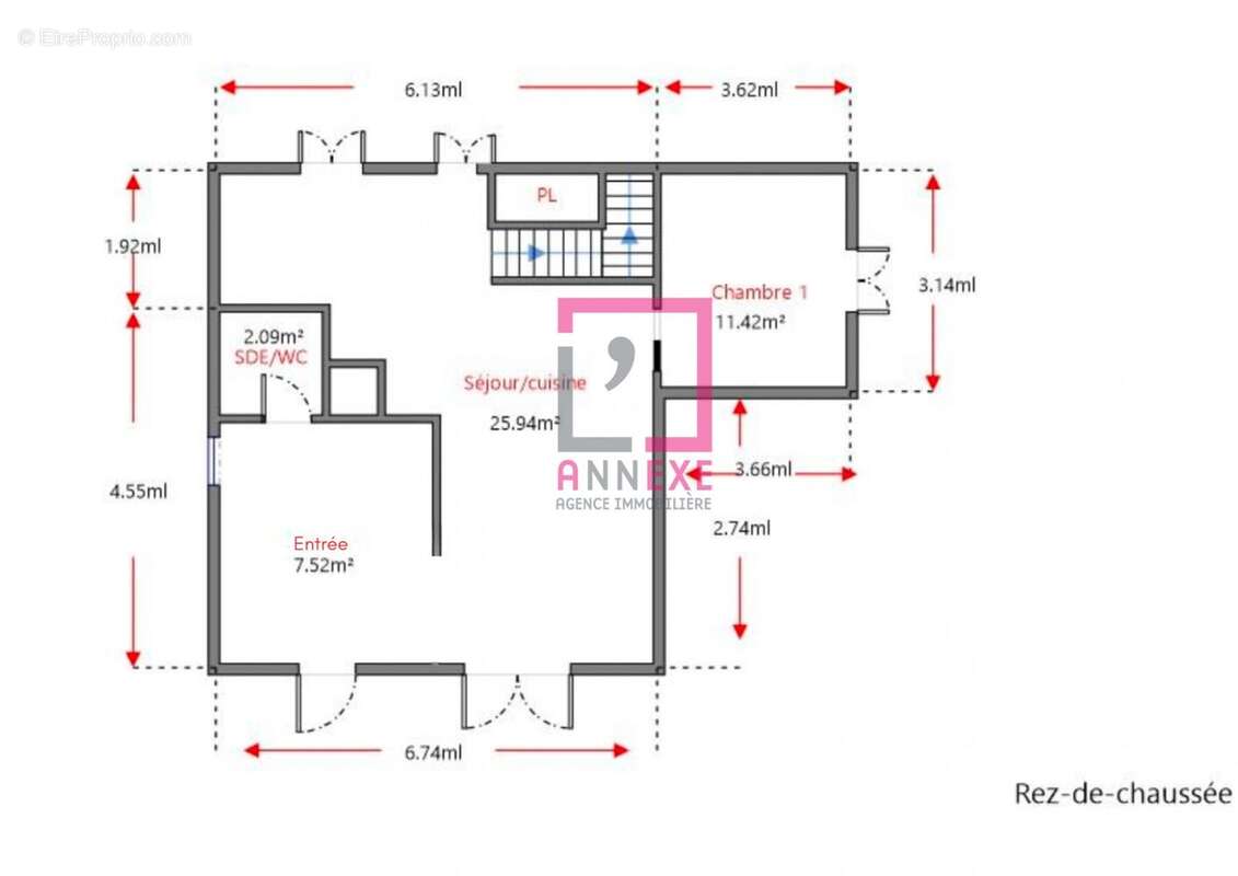 Appartement à NEUVILLE-SUR-SAONE