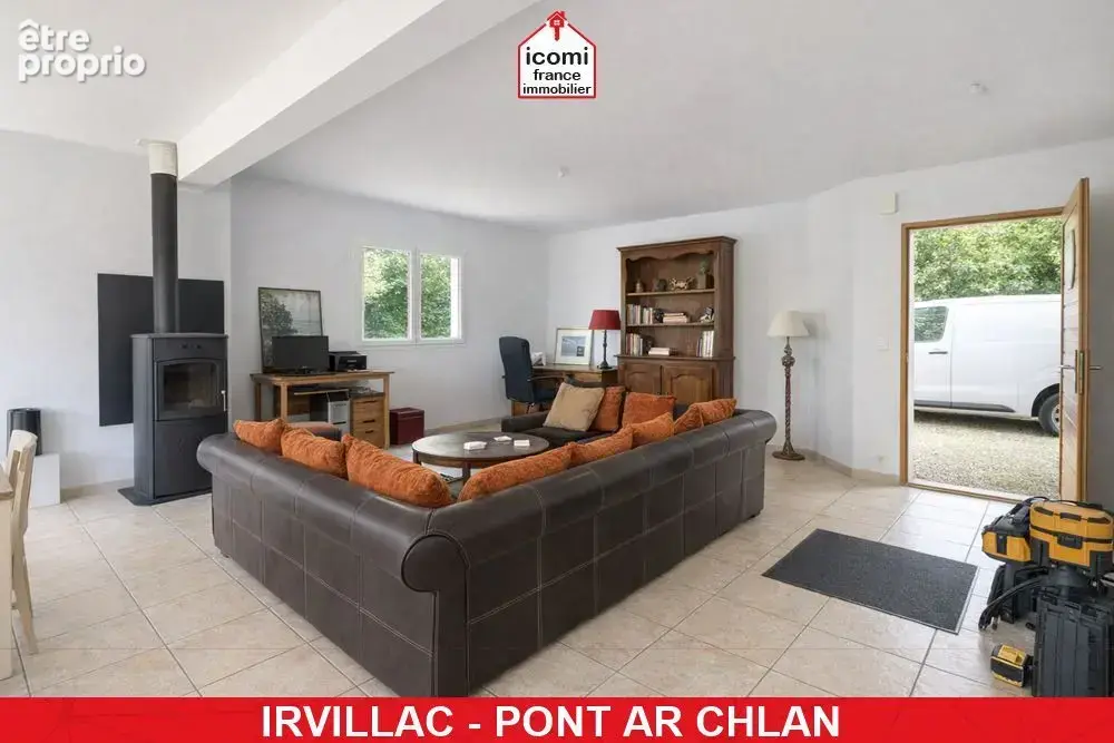 Finistere - irvillac (29460) - a vendre - maison 130m²  2008 - grande piece de vie - 4 chambres - dep c - pas de travaux - vie d - photo 6