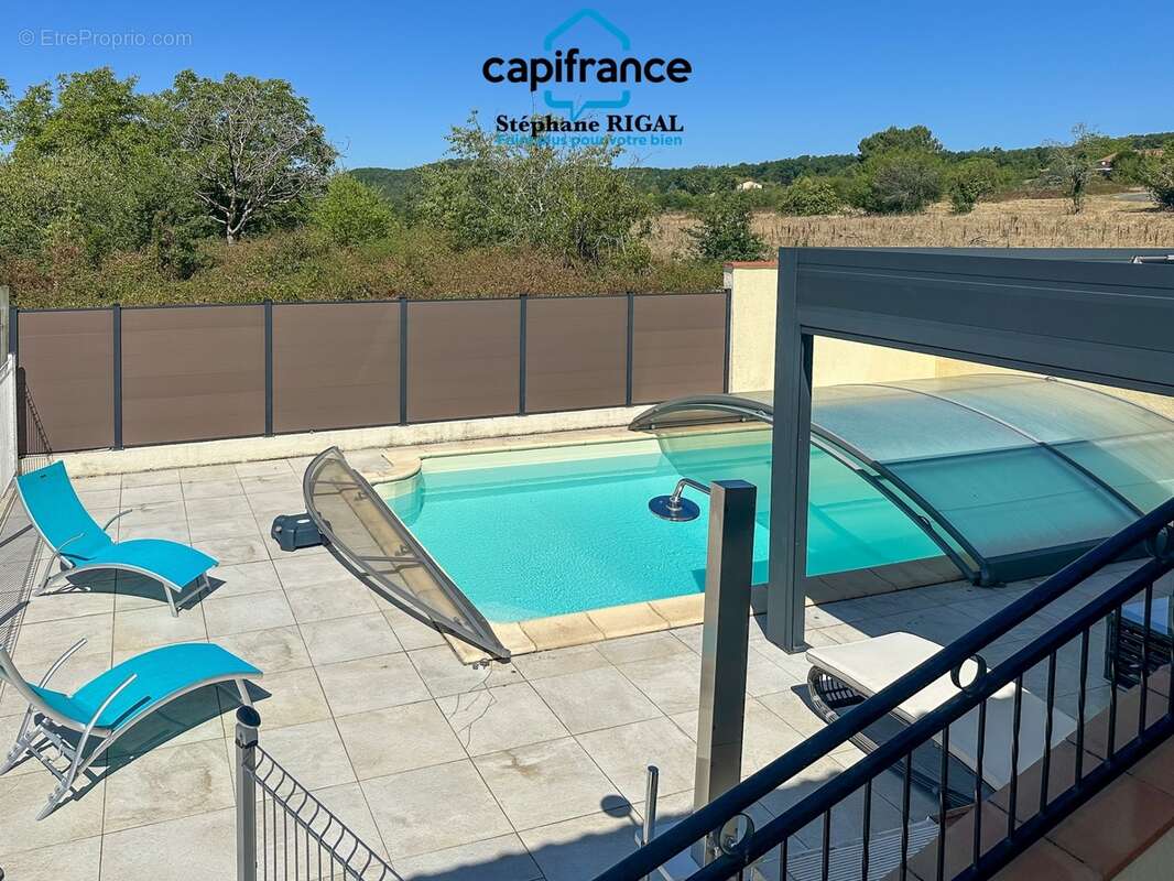 Maison en pierre à vendre 6 pièces FUMEL (47) de 120m2 environ avec piscine et garage - photo 19