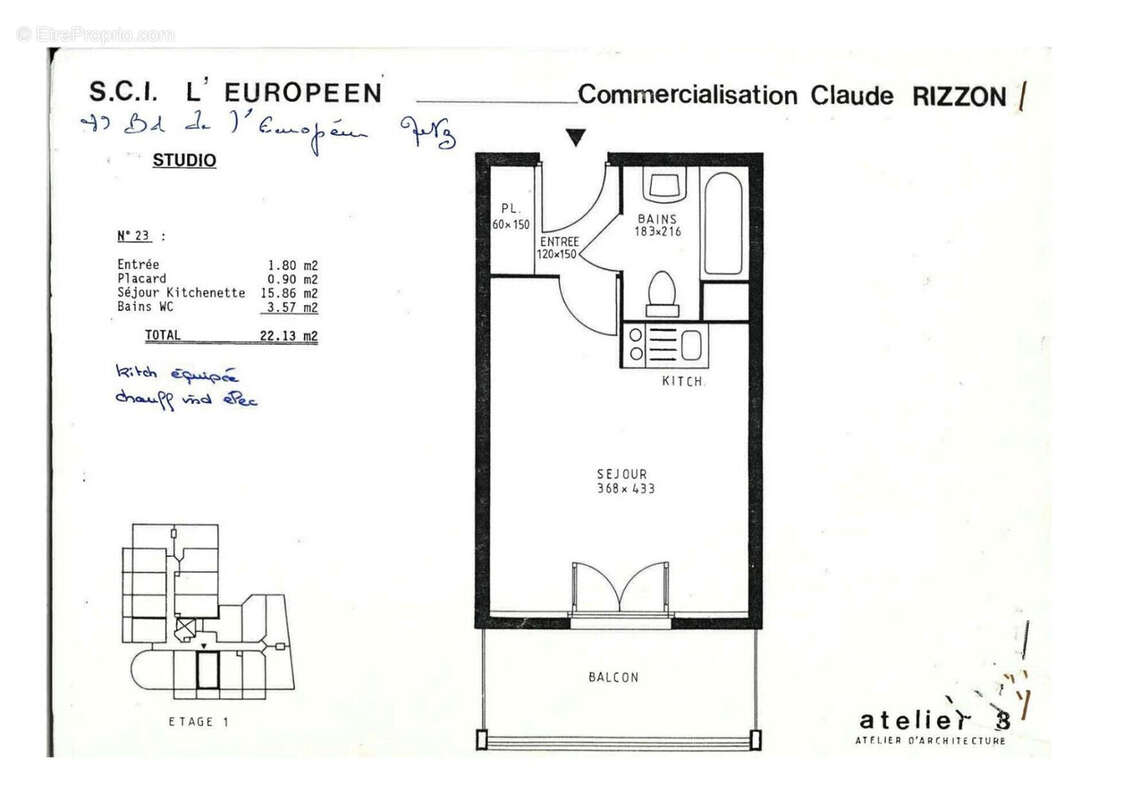 Appartement à METZ