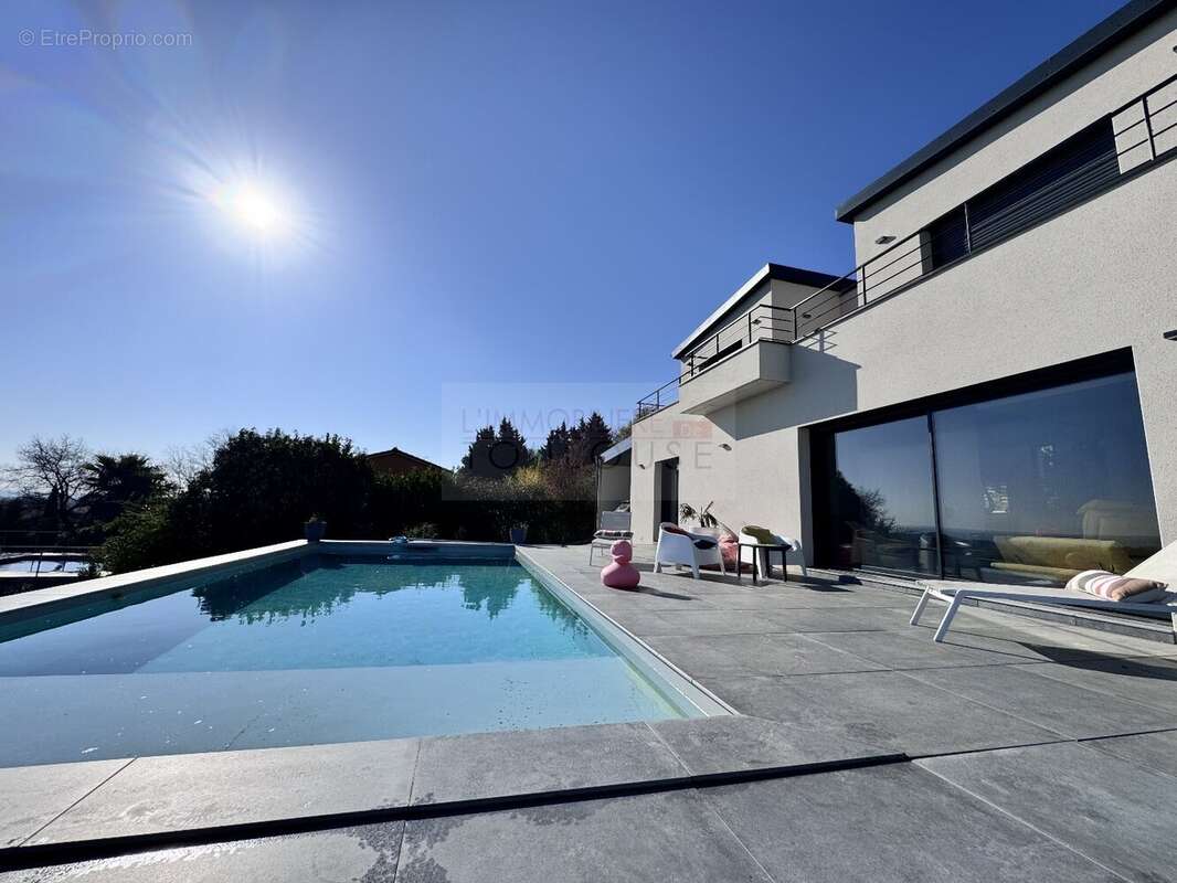 Coteaux sud toulouse villa  d'architecte haut de gamme avec vue panoramique - photo 2