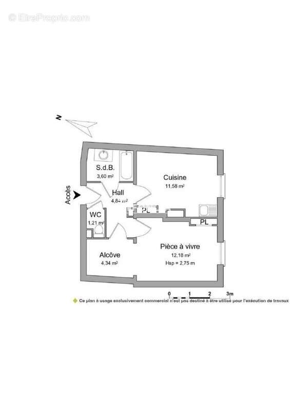 Appartement à LYON-3E