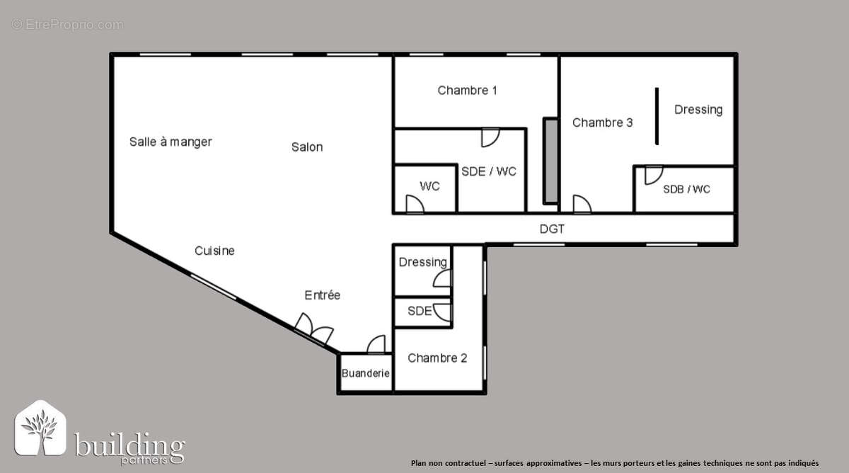 Appartement à PARIS-16E