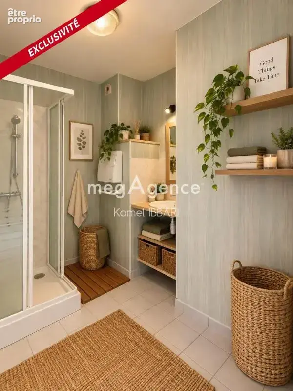 T2 49 m² avec extérieur, vue dégagée et garage - photo 5