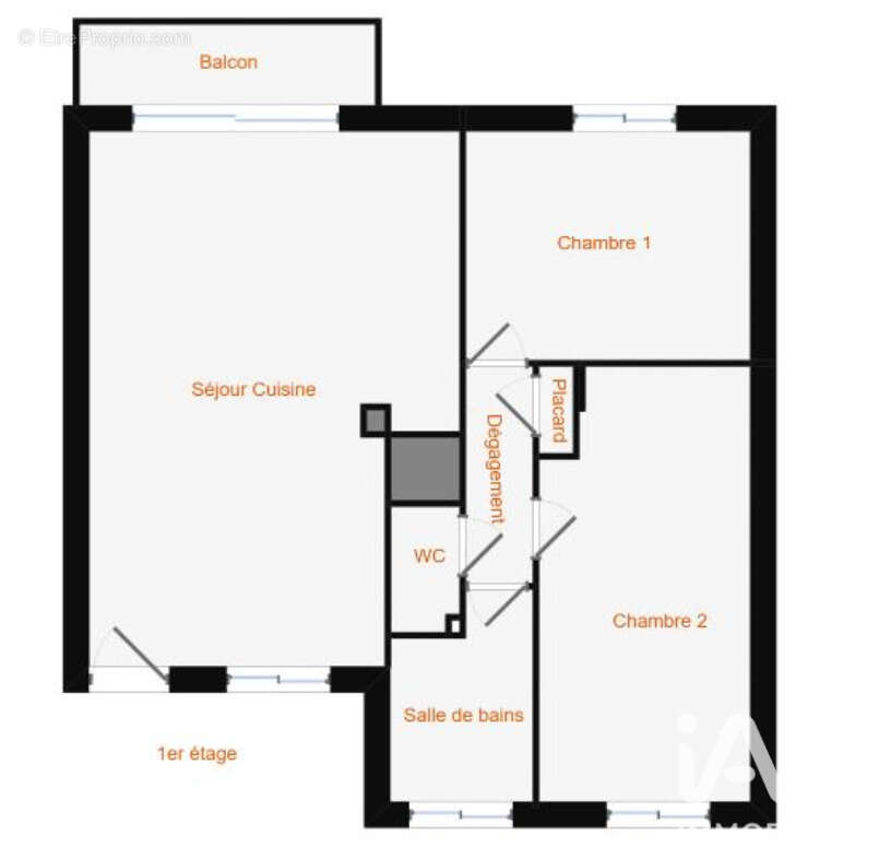 Appartement 62 m² à Antibes  - photo 8