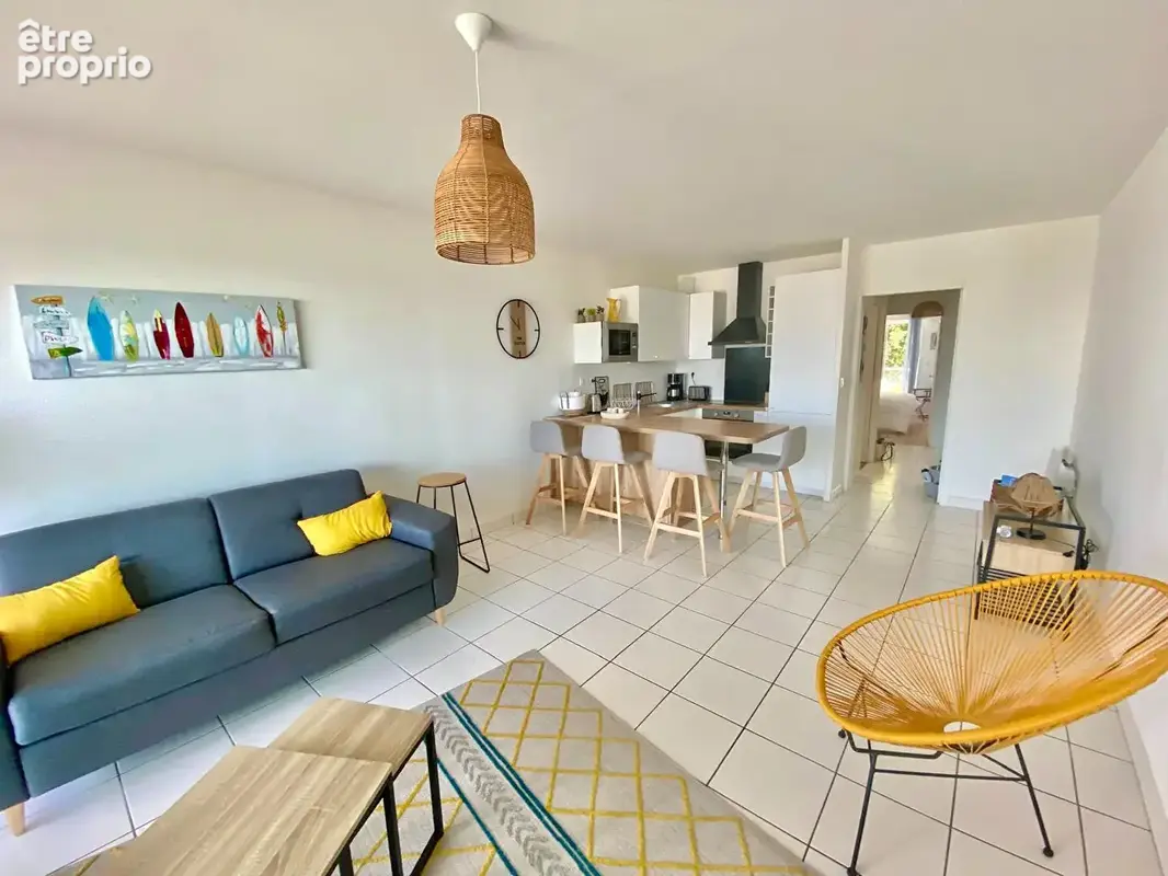 Appartement FACE MER - La Baules les Pins - T3 traversant 57.33 m2 - photo 9