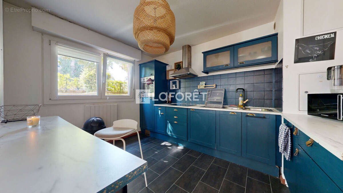 Appartement Bischheim 2 pièce(s) 52.71 m2 Schiltigheim Centre Nautique  Appartement rénové avec extérieur privatif ? Coup de coe - photo 4