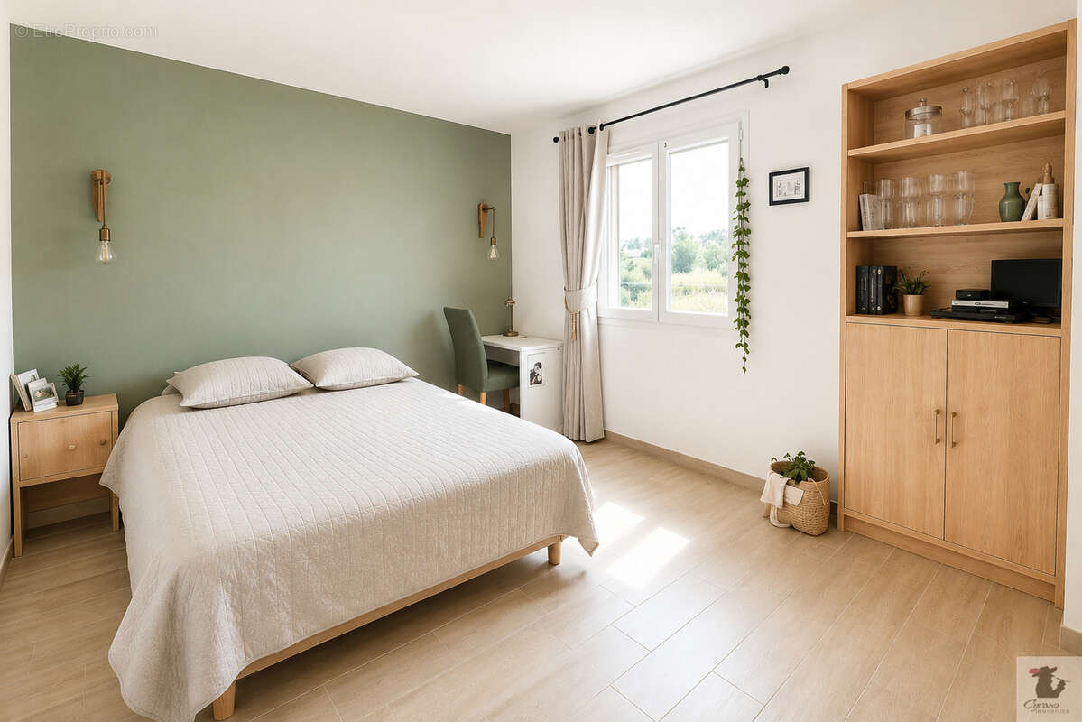 PLAIN PIED 151 m2 hab, 4chs, bureau, piscine, terrain 2127 m2 - photo 6