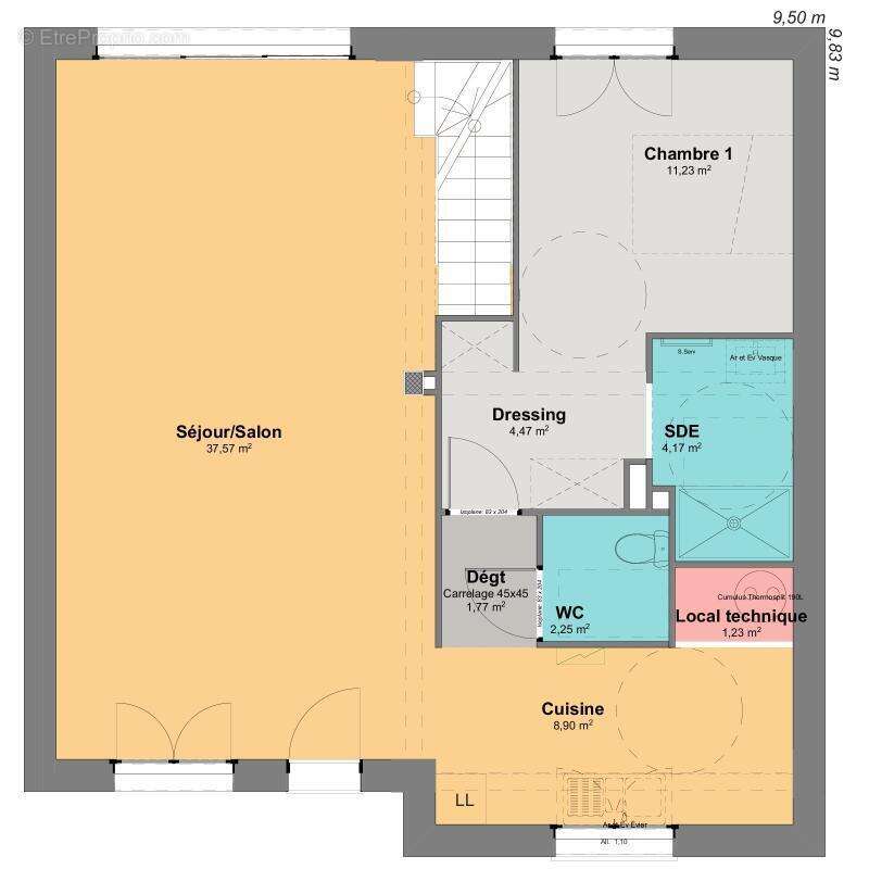 Maison à PLENEUF-VAL-ANDRE