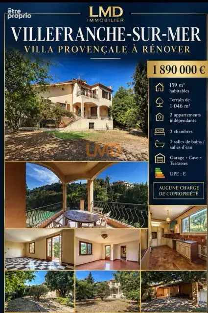 Villefranche sur Mer,  Villa Provençale de 160m2 , Terrain de 10 - photo 19