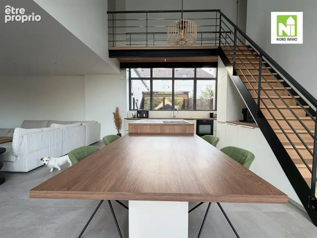 Merignies - T4 - Grange 140m2 - photo 7