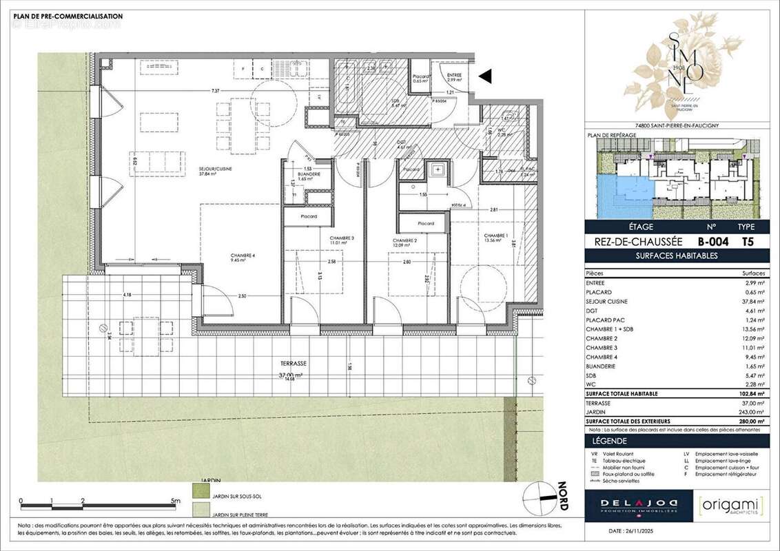 Appartement à SAINT-PIERRE-EN-FAUCIGNY