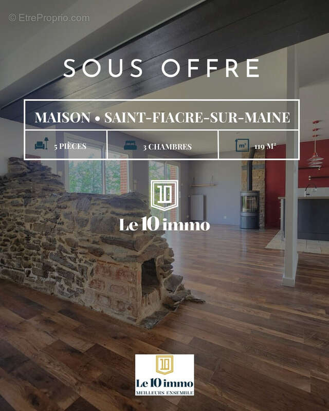 Maison à SAINT-FIACRE-SUR-MAINE