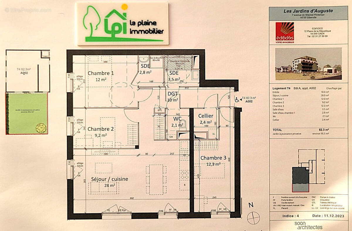 Appartement à GIBERVILLE