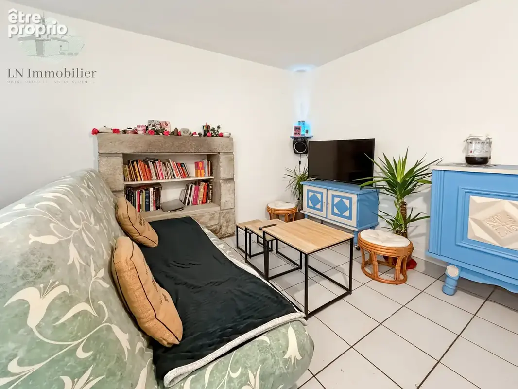 Concarneau - appartement t3 avec cour - 45,93  m2 - photo 5