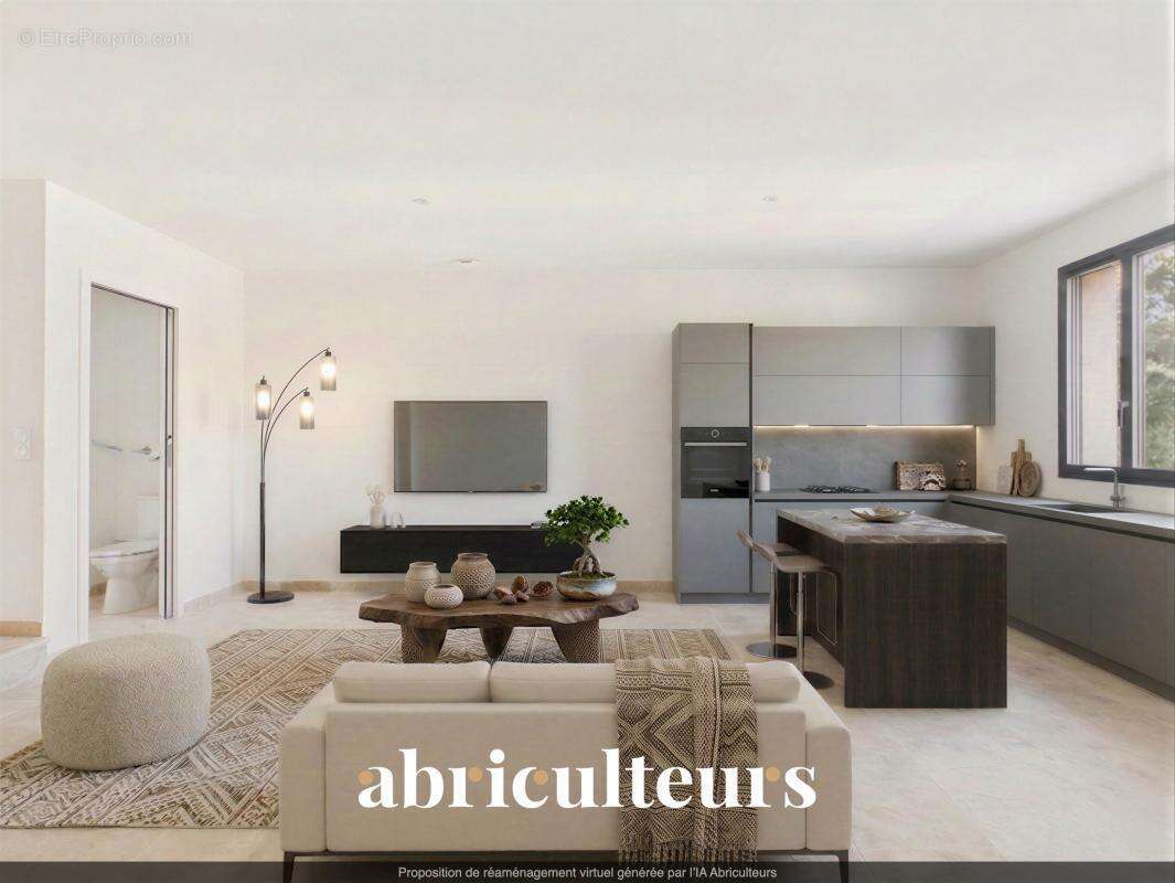 Maison de village rénovée, toutes commodités à pied en vente à Lambesc (13410) - photo 6