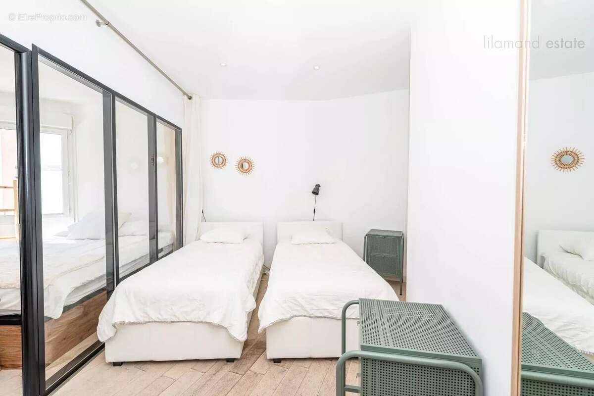 Cannes banane - 3 pieces - ascenseur - balcon - photo 11