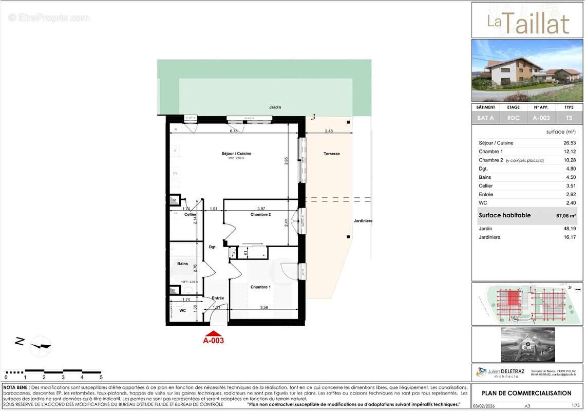 Appartement à FEIGERES