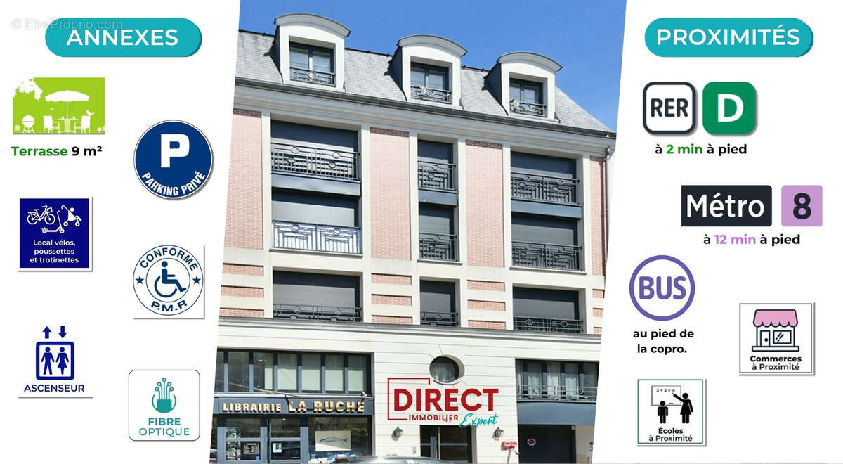Appartement à MAISONS-ALFORT